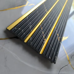 NEW BLACK LİNE | 12 × 280 cm | PS LAMBRİ DUVAR PANELİ