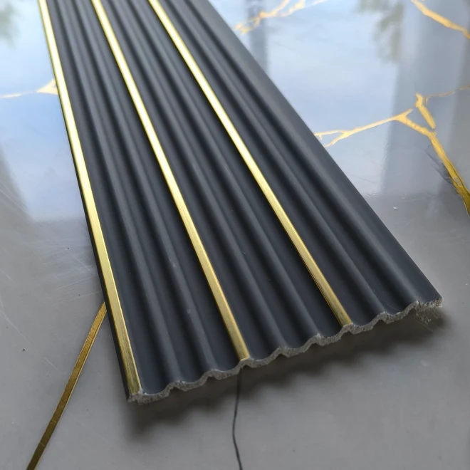 SOFT ANTRASİT | 12 × 280 cm | PS LAMBRİ DUVAR PANELİ