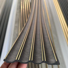 AURA BLACK | 12 × 280 cm | PS LAMBRİ DUVAR PANELİ