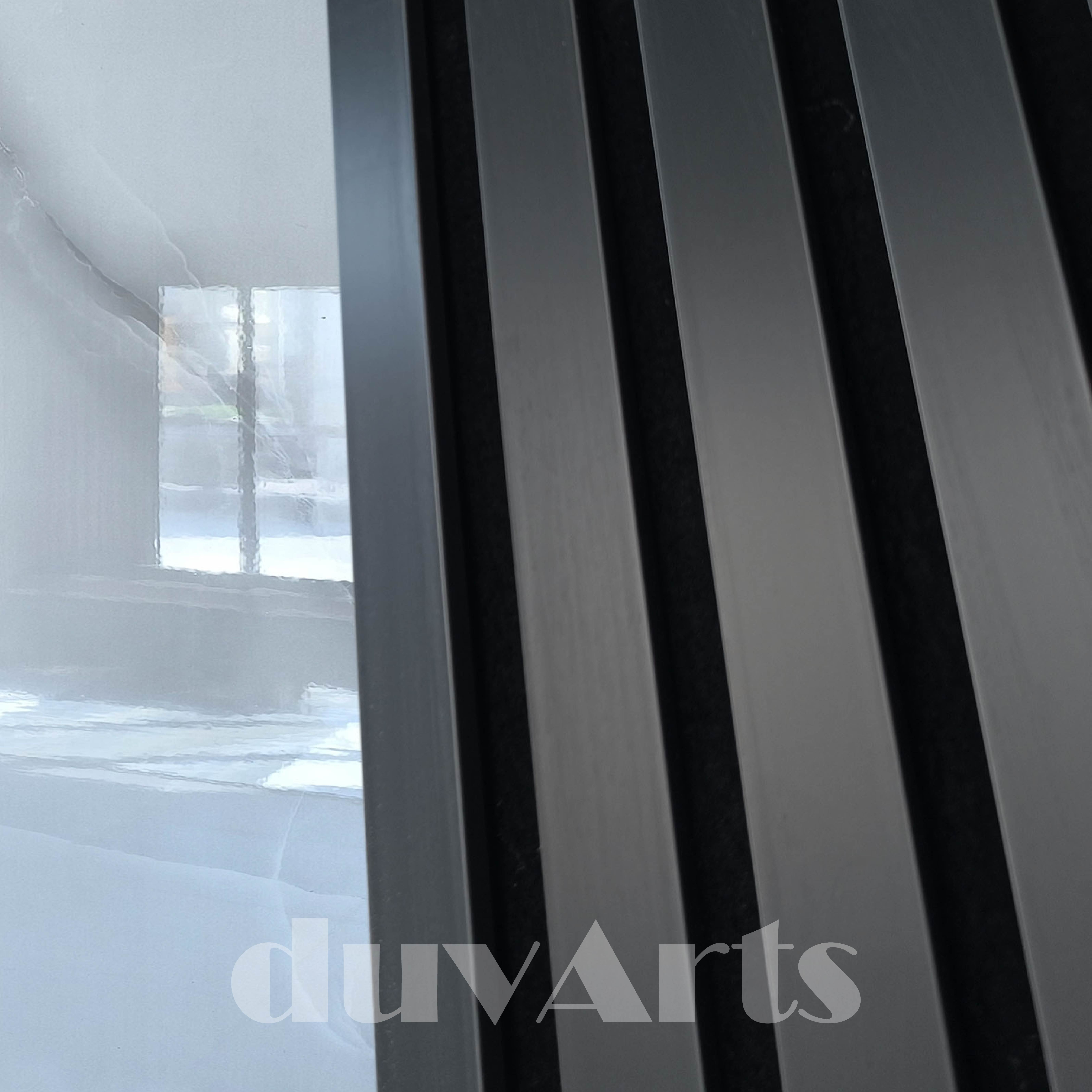 ANTRASİT 100 × 275 cm AKUSTİK PANEL PVC KAPLAMA
