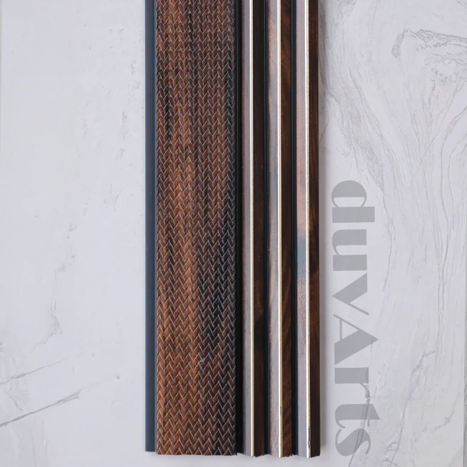 ARMONİ KAHVE | 12 × 280 cm | PS LAMBRİ DUVAR PANELİ