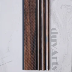ARMONİ KAHVE | 12 × 280 cm | PS LAMBRİ DUVAR PANELİ