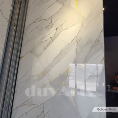 ALÂ GOLDEN ROCK | 122 × 244 cm | PVC DUVAR PANELİ