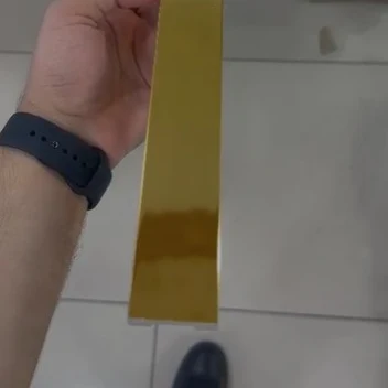 10 × 40MM LAMBRİ PANEL ARA BORDÜRÜ | GOLD