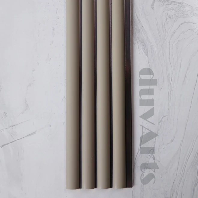 LUNA BEJ | 12 × 280 cm | PS LAMBRİ DUVAR PANELİ