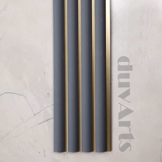 LUNA GRİ | 12 × 280 cm | PS LAMBRİ DUVAR PANELİ