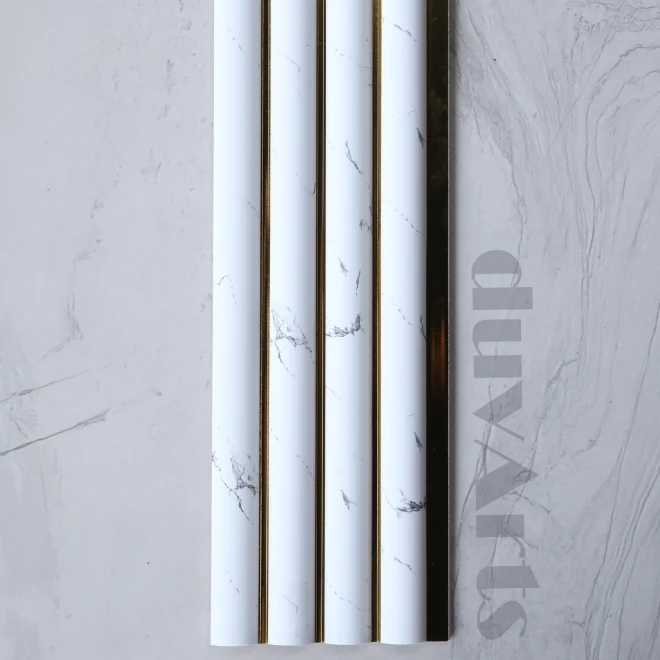 LUNA GOLD | 12 × 280 cm | PS LAMBRİ DUVAR PANELİ
