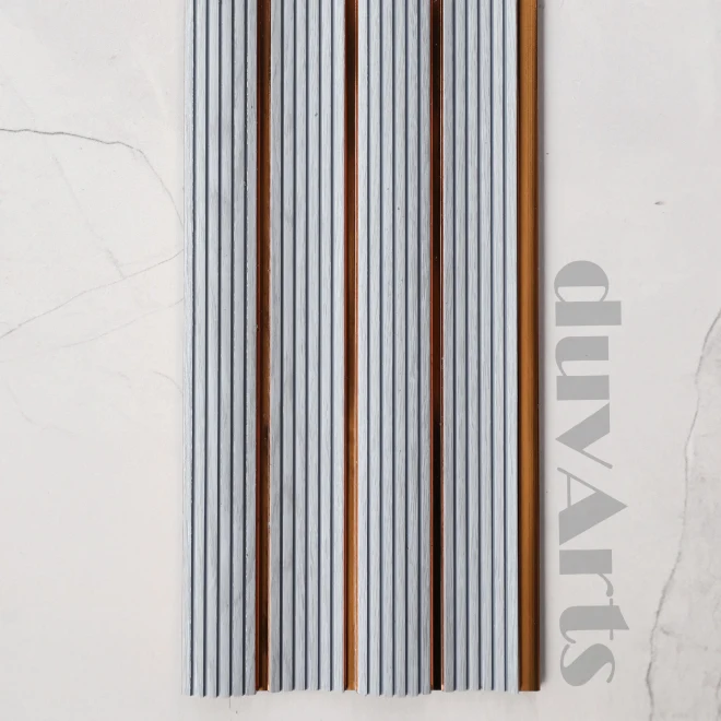 PRESTİJ GÜMÜŞ | 20 × 280 cm | PS LAMBRİ DUVAR PANELİ