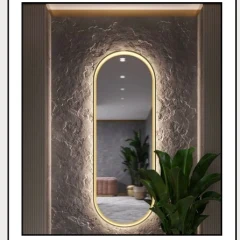 70 × 170 cm | OVAL BOY | DOKUNMATİK TUŞLU AYNA