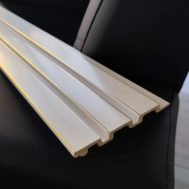 LINEA GOLD | 12 × 280 cm | PS LAMBRİ DUVAR PANELİ