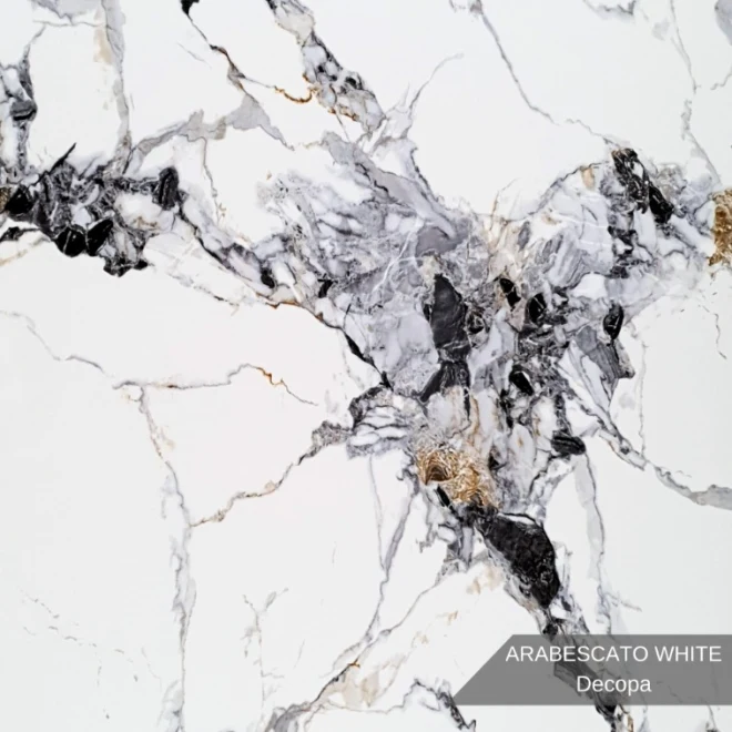 DEPA ARABESCATO WHITE | 122 × 244 cm | PVC DUVAR PANELİ