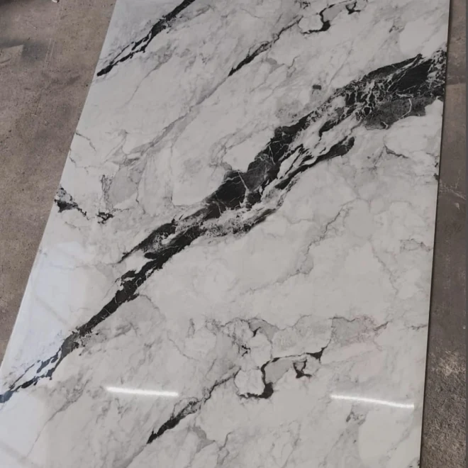 BLACK STONE | 122 × 244 cm | PVC DUVAR PANELİ
