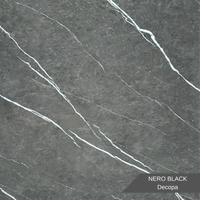 DEPA NERO BLACK | 122 × 244 cm | PVC DUVAR PANELİ