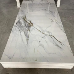 PURE WHITE | 122 × 244 cm | PVC DUVAR PANELİ